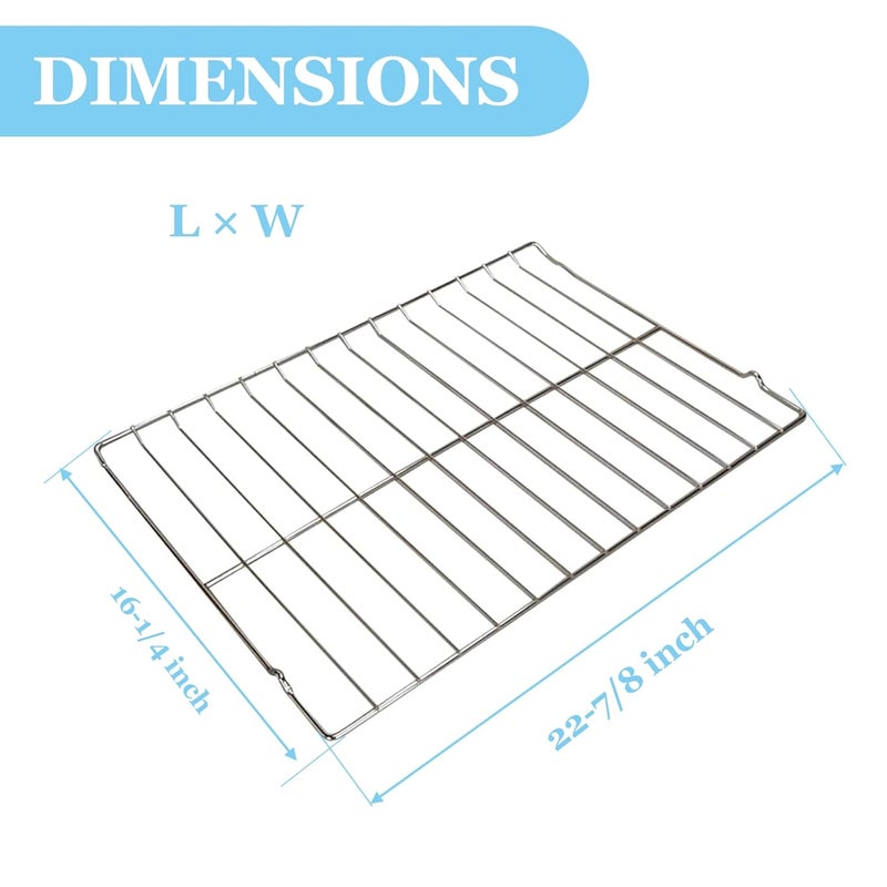Delixike 316067902 Oven Rack Compatible with Frigidaire （22-7/8" x 16-1/4"） - Image 2
